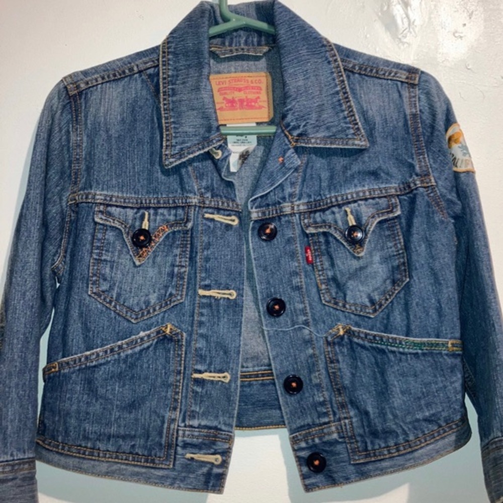 Levi’s Strauss Cropped Jean Jacket